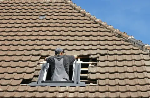 Pose de velux - Le Lonzac